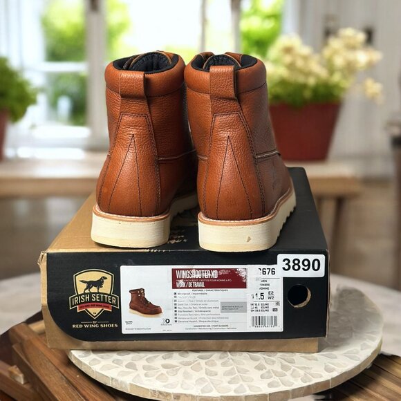 Red Wing Irish Setter Wingshooter XD Men Work Boot 11.5 E2 Waterproof EH Moc Toe - Picture 13 of 16